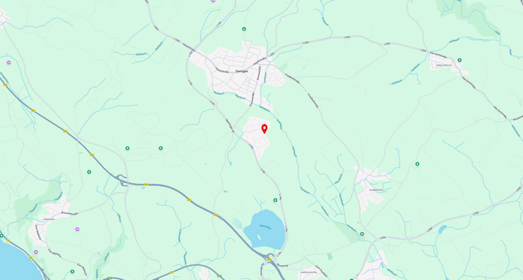 ETL Owingen Braendle Fischer Steuerberatung Map